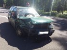 Wypadek w Kobiórze, 5 czerwca 2015 r. (fot. Rojczyk Pomoc Drogowa)